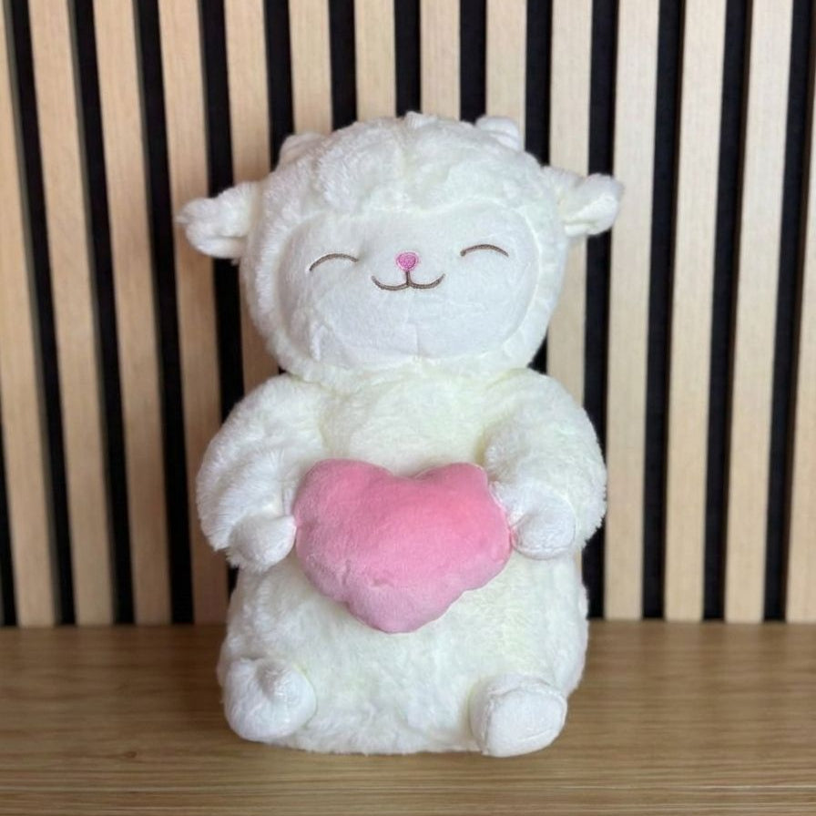 Peluche Corderito que Enamora 🐑🌷 | El Regalo Más Tierno