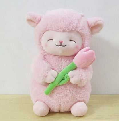 Peluche Corderito que Enamora 🐑🌷 | El Regalo Más Tierno