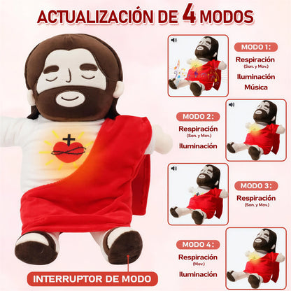 Peluche Jesús Que Respira + Mas Sonido Musical