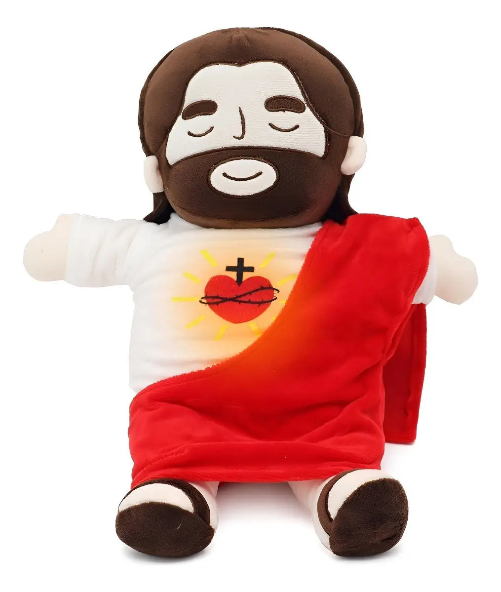 Peluche Jesús Que Respira + Mas Sonido Musical