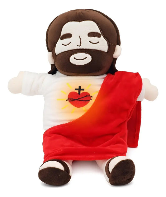 Peluche Jesús Que Respira + Mas Sonido Musical