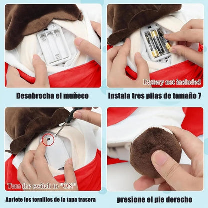 Peluche Jesús Que Respira + Mas Sonido Musical