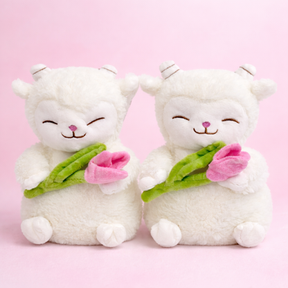 Peluche Corderito que Enamora 🐑🌷 | El Regalo Más Tierno