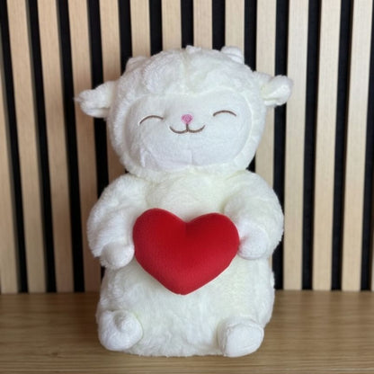 Peluche Corderito que Enamora 🐑🌷 | El Regalo Más Tierno